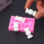 4 Candy theme silicone mould