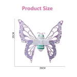 Small Mini Kinetic Butterfly Wings Cake Topper With Music For Cake Decoration