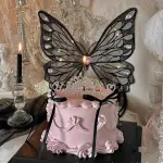 1 pcs Led Butterfly topper - Black