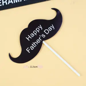 2 pcs Happy Fathers Day cake topper style 22