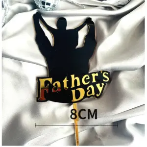 Happy Fathers day cake topper Style 17
