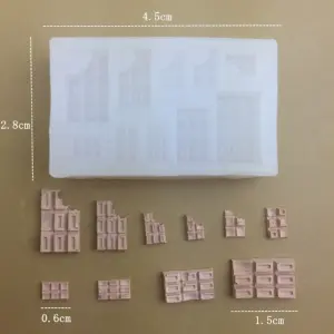 10 cavity mini chocolate Silicone mould