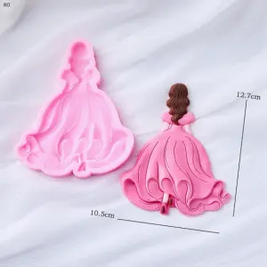 Beautiful Girl Lady silicone mould