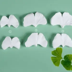 Ginkgo leaf double-sided textured veiner mould