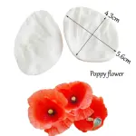 Peony and poppy Petal flower veiner mould