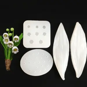 Mini lily of the valley Flower veiner mould