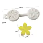 Double sided Flower petal Veiner Silicone Mould Style 8