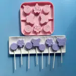 Butterfly Spiral Lollipop Cake pops Silicone Mould