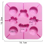 Butterfly Spiral Lollipop Cake pops Silicone Mould