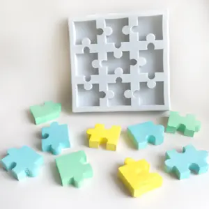 Puzzle Shape Silicone mould