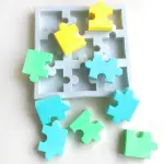 Puzzle Shape Silicone mould
