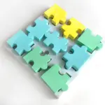 Puzzle Shape Silicone mould