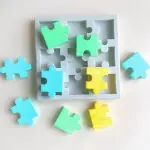 Puzzle Shape Silicone mould