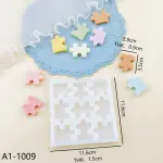 Puzzle Shape Silicone mould