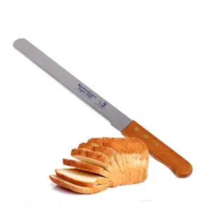 10 Inch Stainless Steel Cake Knife Bread Knife with teeth