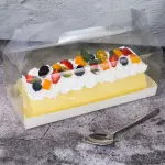 Transparent Clear cake hamper box