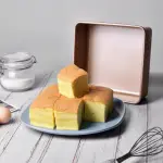Cake Pan Non stick Bread Pan Steel Bread Toast Mold Bread Baking Tools Bakeware for Brownies Cakes Bread ( 8 inch)