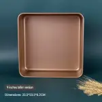 Cake Pan Non stick Bread Pan Steel Bread Toast Mold Bread Baking Tools Bakeware for Brownies Cakes Bread ( 9 inch)