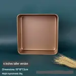 Cake Pan Non stick Bread Pan Steel Bread Toast Mold Bread Baking Tools Bakeware for Brownies Cakes Bread ( inch)