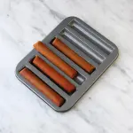 Cigar financier Biscuit Stick Baking Tray Carbon Steel Breadstick Biscotti Ladyfinger Small Muffin Cupcake Tin Tray