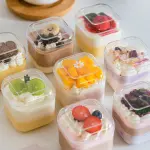 Cubical Acrylic Dessert Tub (Pack of 5)