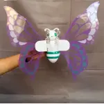 Small Mini Kinetic Butterfly Wings Cake Topper With Music For Cake Decoration