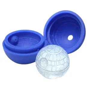 3D Death Star round ball silicone mould