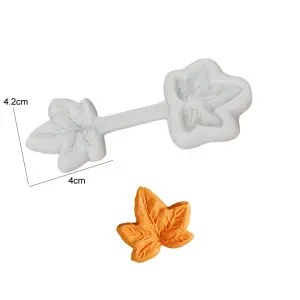 Double sided Maple leaf Veiner Silicone Mould