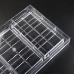 Polycarbonate Deep Kunafa Chocolate Bar Mould 6x3 Inch for Dubai Chocolate Bars