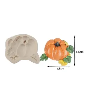 Food Grade Pumpkin Silicone Mould for Fondant, Chocolate & Baking