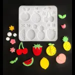 Fruit Theme Silicone Mould for Fondant, Chocolate & Cake Decoration