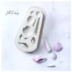 Sea Shell Silicone Mould for Fondant, Chocolate & Cake Decoration