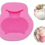 Flower Vase Pot Silicone Mould for Fondant, Chocolate & Cake Decoration