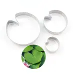 3 Pcs Lotus Leaf Cutter Set for Fondant & Gumpaste Flower Making