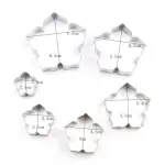 3 Pcs Lotus Leaf Cutter Set for Fondant & Gumpaste Flower Making