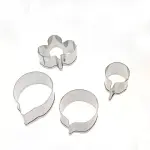 3 Pcs Belgium Azalea Petal Cutter Set for Fondant & Gumpaste Flower Making