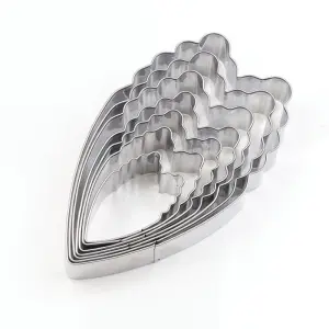 7 Pcs Peony Petal Cutter Set Style 2 for Fondant & Gumpaste Flower Making