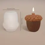 Pine Cone Aircon Nut Silicone Mould for Candle Making