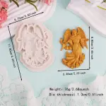 Marry Angel Silicone Mould for Fondant, Chocolate, Candle & Soap Making