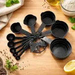 10 Pcs Measuring Cups & Spoons Set for Baking & Kitchen