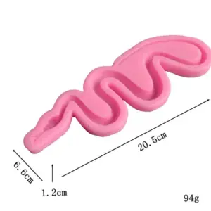 Snake Silicone Mould for Fondant, Chocolate, Candle & Soap Making