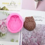 3D Owl Silicone Mould for Fondant, Chocolate, Candle & Soap Making