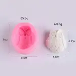 3D Owl Silicone Mould for Fondant, Chocolate, Candle & Soap Making