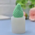 3D Strawberry Silicone Mould Style 2 for Fondant, Chocolate, Candle & Soap