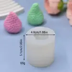 3D Strawberry Silicone Mould Style 2 for Fondant, Chocolate, Candle & Soap