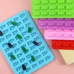 50 Cavity Gummy Bear Silicone Mould for Chocolate, Candy & Fondant