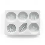 Sports Ball Silicone Mould – Basketball & Football for Fondant, Chocolate, Candle & Soap