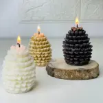 3D Christmas Pinecone Silicone Mould for Candle, Soap & Resin