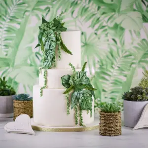 Leaf Succulent Theme Silicone Mould for Fondant & Chocolate