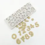 Small and Big Number Silicone Mould for Fondant & Chocolate